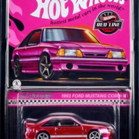 2024 Hot Wheels RED RLC 1:64 1993 FORD MUSTANG COBRA R Metal Die-cast Model Collection Toy
