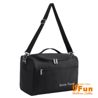 iSFun 乾濕分離 防水分隔行李箱杆側肩背包 3色可選