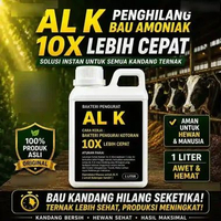 ALK | Penghilang Bau Amoniak Kandang 1 Liter Cairan Pengurang Bau untuk Kandang Ayam Sapi Kambing Be