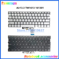 New Original Laptop/Notebook US Backlight Keyboard For MI Xiaomi Air 13.3 TM1613 161301-01 EA CN CG FC Silver/Black
