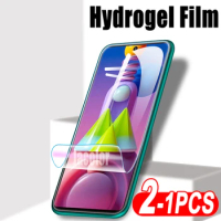 1-2 PCS Gel Protector For Samsung Galaxy M13 M12 M11 M22 M21 M32 M31S M31 M30S M51 Hydrogel Front Screen Cover Film Not Glass