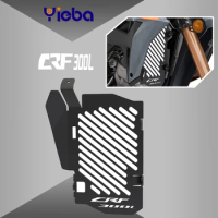 Motorcycle 2024 2025 FOR HONDA CRF300L CRF 300L CRF300 L 2021 2022 2023 CNC Radiator Grille Guard Protector Cover CRF crf 300 L