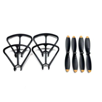 4DRC V30 4D-V30 Drone Spare Part Propeller Props Maple Leaf Wing Blade / Protective Frame RC Quadcopter Accessory