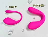 Lush 3華裔女神電擊遙控跳蛋 APP可跨國遙控｜Lovense Dolce｜穿戴智能遠端遙控跳蛋｜Lush4代可彎折雙頭龍G點按摩棒 情趣用品【520激情加碼★全館滿$2520贈潤滑液~送完為止】