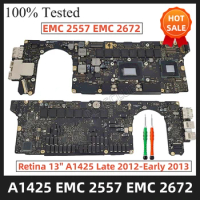 A1425 Logic Board for Macbook Pro Retina A1425 Late2012 Early2013 EMC 2557 EMC 2672 820-3462-A Logic board Motherboard