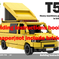 Building instructions book in paper of the T5(not include bricks!!!)