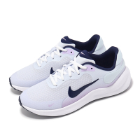 Nike 慢跑鞋 Revolution 7 GS 大童 女鞋 灰 紫 透氣 緩震 輕量 運動鞋 FB7689-004