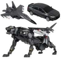 in stock Cang-Toys Transformation TRANSAGE CT-DF-01 HuntPow three changes J-16 fighter car cheetah Action Figures Toy