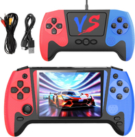 Handheld Game Console Portable Video Game Console with 500 Retro Games 3.5" HD Screen Rechargeable B