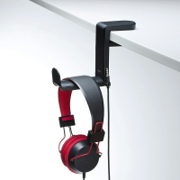 耳機架 日本sanwa旋轉式耳機架桌邊耳機掛鉤頭戴式耳麥掛架辦公游戲『XY10838』