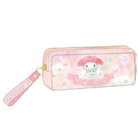 日本My Melody 筆袋  多功能包   雙拉鍊筆袋 化妝包 小配飾 物品包 多功能小物袋 多用途袋雜物袋筆袋 多用途袋/ 化妝袋/小物袋/文具/ 平行進口