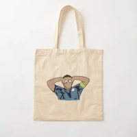 John Mcginn Goggles Aston Villa Fan De Canvas Bag Shoulder Bag Casual Reusable Ladies Printed Handbag Designer Fabric Shopper