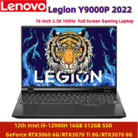 Lenovo Legion Y9000P 2022 Gaming Laptop 12th Intel i9-12900H GeForce RTX3060 6G/RTX3070 Ti 8G 165Hz 16inch Full Screen Notebook