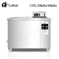 Tullker 135L Ultrasonic Cleaner Industrial Engine Block Cylinder DPF Ultrason Cleaning Machine DPF Medical Metal Oil Degreaser
