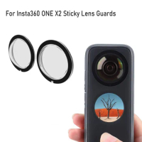 2pcs For Insta 360 ONE X2 Sticky Lens Guards Dual-Lens 360 Mod For Insta 360 ONE X2 Protector Accessories New