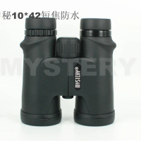 MYSTERY 10x42 Binoculars Professional Tourism Waterproof Telescope Bak4 Prism low light Night Vision For Outdoor Hunting