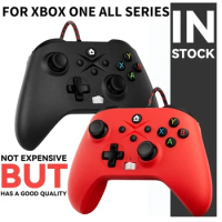 Wired Controller for Xbox One Microsoft Xbox Series X S Joystick Gamepad Game Console Joypad PC Handle Grip Dual Vibration