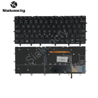 Siakoocty New Keyboard FOR DELL XPS 13 9343 xps13 9350 9360 15BR N7547 N7548 17-3000 US BLACK laptop keyboard Backlight