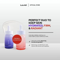 [La.vid] BUNDLE 2 in 1 | Vivid Red Firming Ampoule + Vivid Purple Moisture Ampoule - 30ml