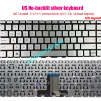 New US keyboard silver No-frame No-backlit for HP 14-CC 14-cd 14-CE 14-CF 14-CK 14-CM 14-CS 14-CY 14-DA 14-DF 14-DG 14-dh 14s-DR