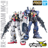 BANDAI RG 1/144 Gundam MK-II AEUG / MK2 TITANS - Plastic Model Kit Real Grade 07 08 Zeta Gundam Z - 