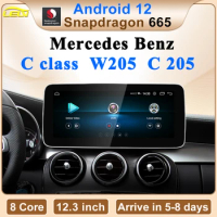 Factory Price Android AUTO Carplay For Mercedes Benz C Class W205 S205 Intelligent Vehicle System Automotive Multimedia Screen