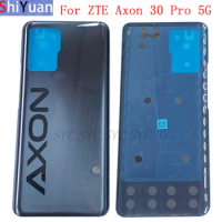 Battery Cover Rear Door Housing Case For ZTE Axon 30 Pro 5G Back Cover with Logo Replacement Repair Parts