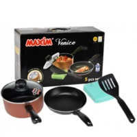 Maxim Venice Set 5 Pcs / Set Peralatan Masak Cookware Terlaris