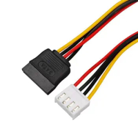 4Pin VH3.96 to SATA Power Cable for Hikvision DAHUA Mini VCR IP Camera CCTV Hard Disk Power 0.3m 0.4m