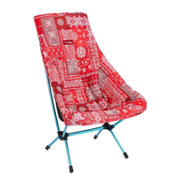 ├登山樂┤韓國 Helinox Seat Warmer For Chair Two保暖椅墊 Blue/Red Bandanna 藍/紅圖騰印花 # HX-12491