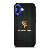 Hybrid Case Casing Custom iPhone 17 16 16e 15 14 13 12 11 Pro Max Plus Air Mini XR Porsche ST0066