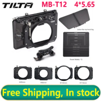 Tilta MB-T12 Lightweight 4*5.65 Carbon Fiber Matte box (Clamp on) 15mm Rod Adapter for RED ARRI SONY DSLR BMPCC Cage Camera Rig
