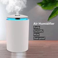 Air Humidifier Essential Oil Diffuser For Children Kid Women Home Car USB Fogger Mist Maker With LED Night Lamp Portalble