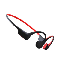 Bone Conduction Headphones Bluetooth Headset Wireless Earphone MP3 Swim Sports IPX8 Waterproof with Mic Ear-hook Hifi Stereo