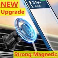 Car Phone Holder Magnetic Universal Magnet Phone Mount for iPhone15 14 13 12 Max Samsung in Car Mobile Cell Phone Holder Stand
