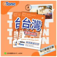 台灣每日數據卡 500MB (實體SIM卡) 1day