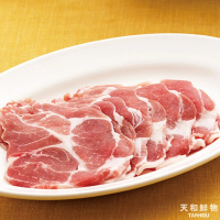 【天和鮮物】厚呷豬-梅花火鍋肉片(300g/包)