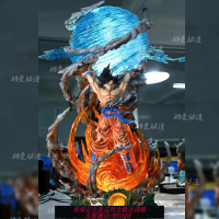 {可刷卡 打統編}七龍珠手辦 獵手超級元氣彈悟空 超級賽亞人模型擺件送朋友禮物