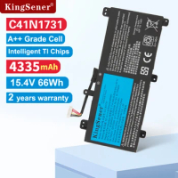 KingSener C41N1731 Laptop Battery For ASUS ROG Strix Scar/HERO II G712 G732 G731 GL504GW GL504GS GL504GM GL704 GL704GW GL704GV