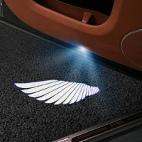 Badge For BMW Door Light BMW Angel Wings Logo Light LED Projector Welcome Light For BMW X3 X5 X7 E90 E60 M3 M2 M5 E30 E39 E46