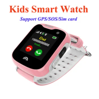 kids smart watch IP68 waterproof wristwatch GPS+LBS+WIFI Positioning smartwatch support micro sim card watch for kids children