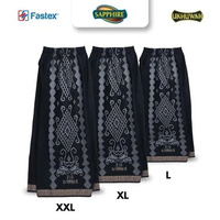 Sarung Celana Pria Dewasa Ukhuwah Hitam Dobby dan Hitam Tumpal Harga Terjangkau Bagus Nyaman XL Hita