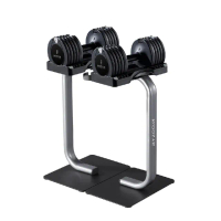 【BYZOOM FITNESS】Pure Series 12.5/25/27.5lb 可調式啞鈴專用啞鈴架 白/黑二色(BZ-PST-12.5/25/27.5)