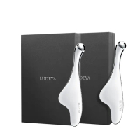 【LUDEYA】買1送1★微電流緊緻提拉美容儀共2入(電視節目推薦 小法拉)