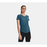 【UNDER ARMOUR】UA 女 Streaker短T-Shirt 藍(1361371-414)