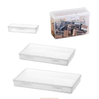 Large-capacity Pencil Storage Box Multi-purpose Pencil Cases Durable Plastic Watercolor Pen Container Office Supplies