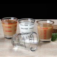 Measuring Cup with Scale, Shot Glass, Liquid Glass, Ounce Cup, Baking Tools, Kitchen Appliances, 30 ml, 45 ml