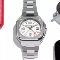 【Bell&Ross】BR 05系列 GMT 雙時區機械腕錶-41mm(BR05G-SI-ST/SST)