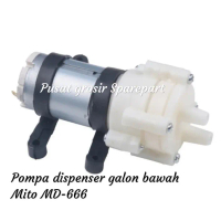 Dinamo Pompa Dispenser Galon Bawah Mito MD-666 MD-777