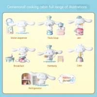 Miniso Big Ear Dog Cooking House Series Party Surprise Blind Box Cake Dessert Decoration Every Girl Deserves This Cute Doll Gift